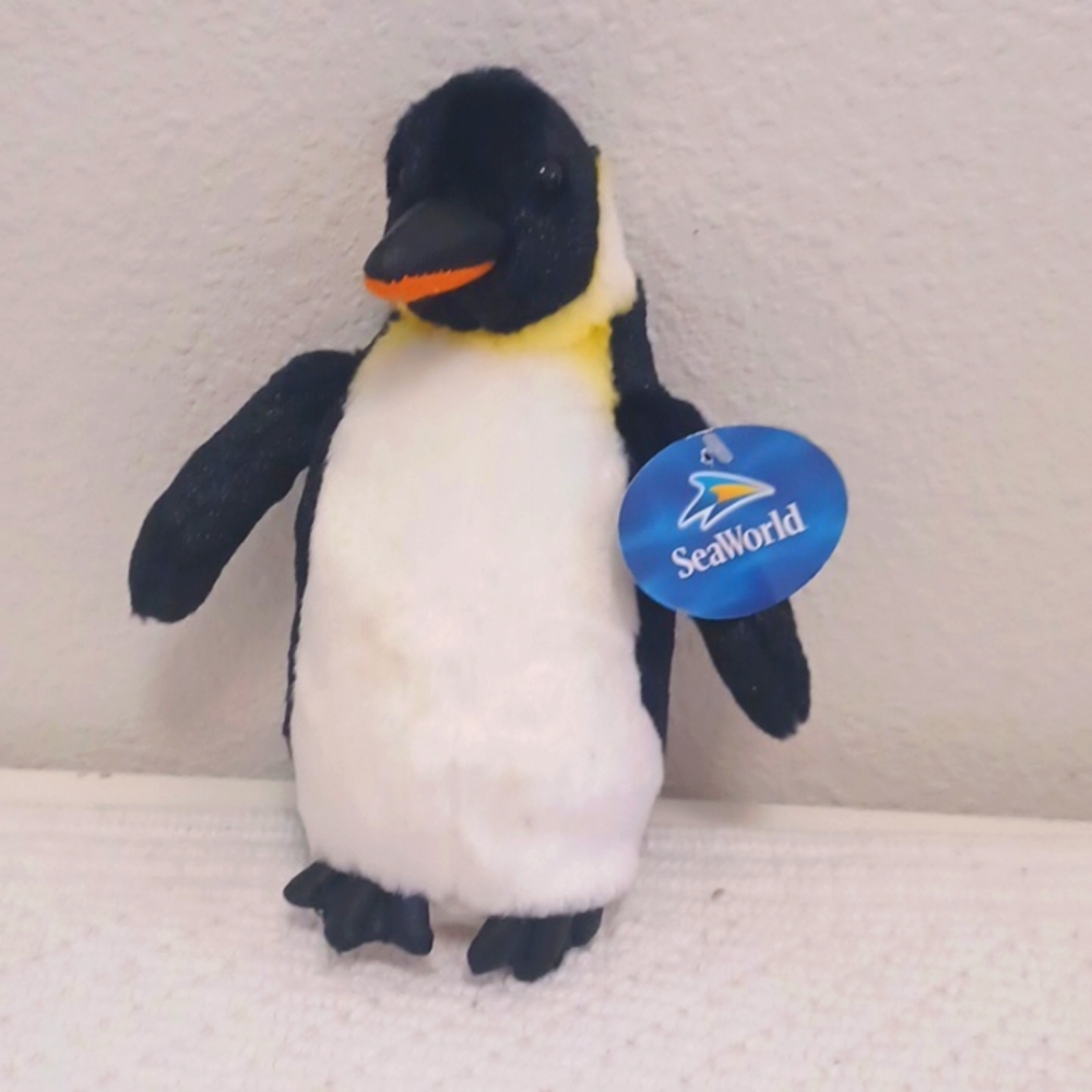 Sea World Penguin Plush New